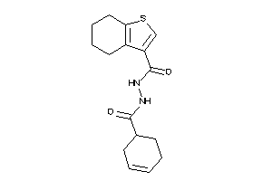 N'-(cyclohex-3-ene-1-carbonyl)-4,5,6,7-tetrahydrobenzothiophene-3-carbohydrazide