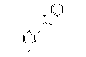 2-[(6-keto-1H-pyrimidin-2-yl)thio]-N-(2-pyridyl)acetamide