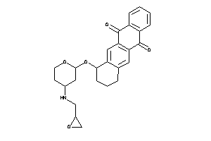 7-[4-(glycidylamino)tetrahydropyran-2-yl]oxy-7,8,9,10-tetrahydrotetracene-5,12-quinone