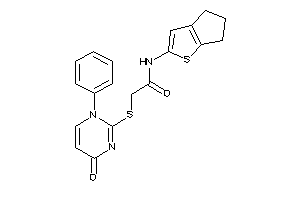 N-(5,6-dihydro-4H-cyclopenta[b]thiophen-2-yl)-2-[(4-keto-1-phenyl-pyrimidin-2-yl)thio]acetamide