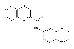 N-(2,3-dihydro-1,4-benzodioxin-6-yl)-2H-chromene-3-carboxamide