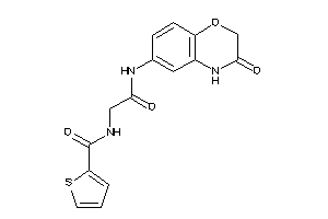 N-[2-keto-2-[(3-keto-4H-1,4-benzoxazin-6-yl)amino]ethyl]thiophene-2-carboxamide