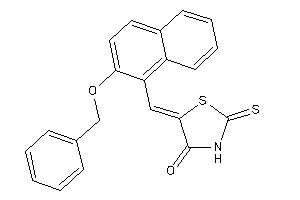 5-[(2-benzoxy-1-naphthyl)methylene]-2-thioxo-thiazolidin-4-one