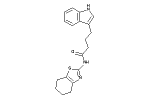 4-(1H-indol-3-yl)-N-(4,5,6,7-tetrahydro-1,3-benzothiazol-2-yl)butyramide