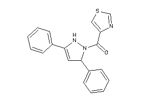 Image of (3,5-diphenyl-3-pyrazolin-1-yl)-thiazol-4-yl-methanone