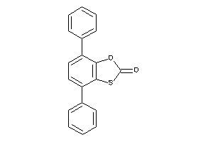 4,7-diphenyl-1,3-benzoxathiol-2-one