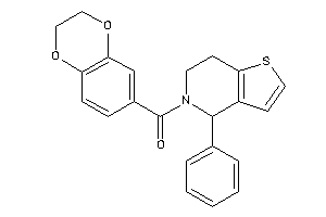 2,3-dihydro-1,4-benzodioxin-6-yl-(4-phenyl-6,7-dihydro-4H-thieno[3,2-c]pyridin-5-yl)methanone