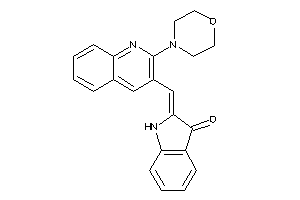 2-[(2-morpholino-3-quinolyl)methylene]pseudoindoxyl