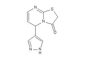 5-(1H-pyrazol-4-yl)-5H-thiazolo[3,2-a]pyrimidin-3-one