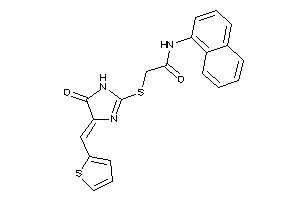 2-[[4-keto-5-(2-thenylidene)-2-imidazolin-2-yl]thio]-N-(1-naphthyl)acetamide