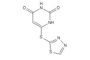 6-(1,3,4-thiadiazol-2-ylthio)uracil