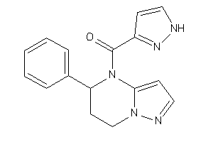 (5-phenyl-6,7-dihydro-5H-pyrazolo[1,5-a]pyrimidin-4-yl)-(1H-pyrazol-3-yl)methanone