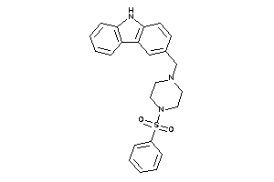 3-[(4-besylpiperazino)methyl]-9H-carbazole