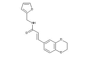 3-(2,3-dihydro-1,4-benzodioxin-6-yl)-N-(2-furfuryl)acrylamide