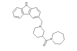 Azepan-1-yl-[1-(9H-carbazol-3-ylmethyl)-3-piperidyl]methanone