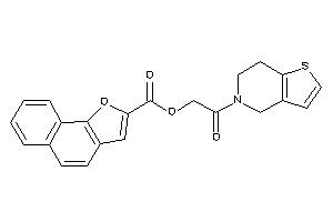 Benzo[g]benzofuran-2-carboxylic Acid [2-(6,7-dihydro-4H-thieno[3,2-c]pyridin-5-yl)-2-keto-ethyl] Ester
