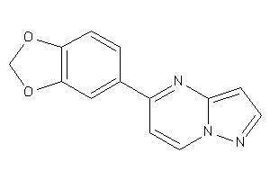 5-(1,3-benzodioxol-5-yl)pyrazolo[1,5-a]pyrimidine