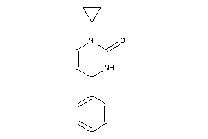 3-cyclopropyl-6-phenyl-1,6-dihydropyrimidin-2-one
