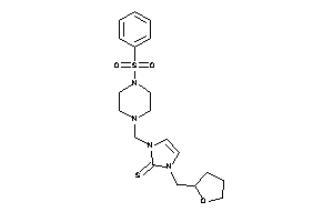 1-[(4-besylpiperazino)methyl]-3-(tetrahydrofurfuryl)-4-imidazoline-2-thione