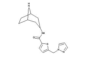 N-(8-azabicyclo[3.2.1]octan-3-yl)-5-(pyrazol-1-ylmethyl)-2-furamide