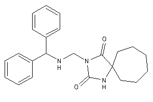 3-[(benzhydrylamino)methyl]-1,3-diazaspiro[4.6]undecane-2,4-quinone