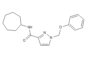 N-cycloheptyl-1-(phenoxymethyl)pyrazole-3-carboxamide