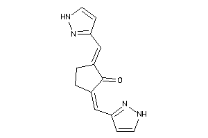 2,5-bis(1H-pyrazol-3-ylmethylene)cyclopentanone