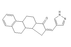 16-(1H-pyrazol-4-ylmethylene)-7,8,9,11,12,13,14,15-octahydro-6H-cyclopenta[a]phenanthren-17-one