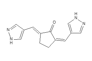2,5-bis(1H-pyrazol-4-ylmethylene)cyclopentanone