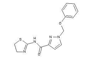 1-(phenoxymethyl)-N-(2-thiazolin-2-yl)pyrazole-3-carboxamide