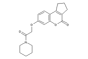 7-(2-keto-2-piperidino-ethoxy)-2,3-dihydro-1H-cyclopenta[c]chromen-4-one