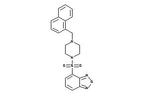 4-[4-(1-naphthylmethyl)piperazino]sulfonylbenzofurazan