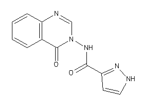 N-(4-ketoquinazolin-3-yl)-1H-pyrazole-3-carboxamide