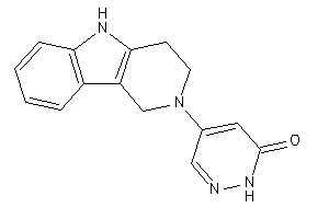 4-(1,3,4,5-tetrahydropyrido[4,3-b]indol-2-yl)-1H-pyridazin-6-one