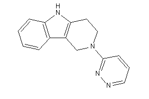 2-pyridazin-3-yl-1,3,4,5-tetrahydropyrido[4,3-b]indole