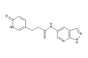 3-(6-keto-1H-pyridin-3-yl)-N-(1H-pyrazolo[3,4-b]pyridin-5-yl)propionamide