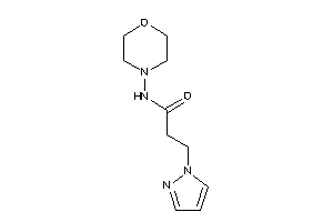 N-morpholino-3-pyrazol-1-yl-propionamide