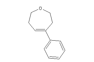 Image of 4-phenyl-2,3,6,7-tetrahydrooxepine