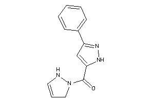 (3-phenyl-1H-pyrazol-5-yl)-(3-pyrazolin-1-yl)methanone