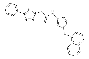 N-[1-(1-naphthylmethyl)pyrazol-4-yl]-2-(5-phenyltetrazol-2-yl)acetamide