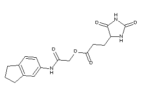 3-(2,5-diketoimidazolidin-4-yl)propionic Acid [2-(indan-5-ylamino)-2-keto-ethyl] Ester