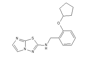 [2-(cyclopentoxy)benzyl]-imidazo[2,1-b][1,3,4]thiadiazol-2-yl-amine