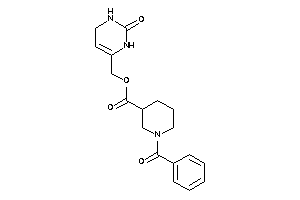 1-benzoylnipecot (2-keto-3,4-dihydro-1H-pyrimidin-6-yl)methyl Ester