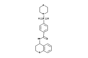 4-morpholinosulfonyl-N-thiochroman-4-yl-benzamide