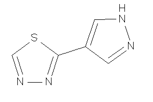 2-(1H-pyrazol-4-yl)-1,3,4-thiadiazole