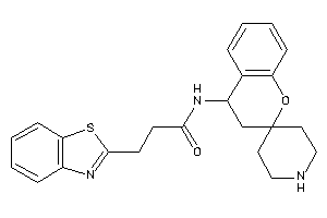 3-(1,3-benzothiazol-2-yl)-N-spiro[chroman-2,4'-piperidine]-4-yl-propionamide