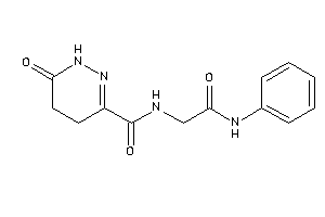 N-(2-anilino-2-keto-ethyl)-6-keto-4,5-dihydro-1H-pyridazine-3-carboxamide