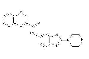 N-(2-morpholino-1,3-benzothiazol-6-yl)-2H-chromene-3-carboxamide