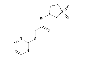 Image of N-(1,1-diketothiolan-3-yl)-2-(2-pyrimidylthio)acetamide