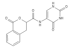 N-(2,4-diketo-1H-pyrimidin-5-yl)-1-keto-isochroman-3-carboxamide